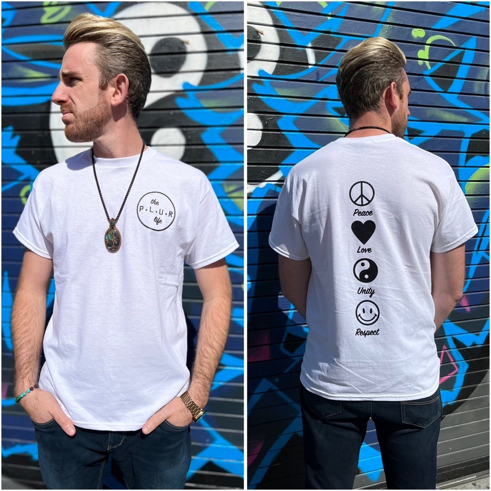 The P.L.U.R Life Tees